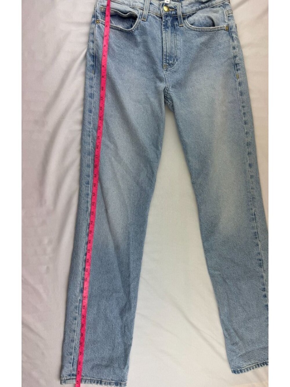 FRAME Straight Leg Jeans Thistle Wash Womens Size 26 - Picture 7 of 9